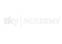 Sky Academy logo.