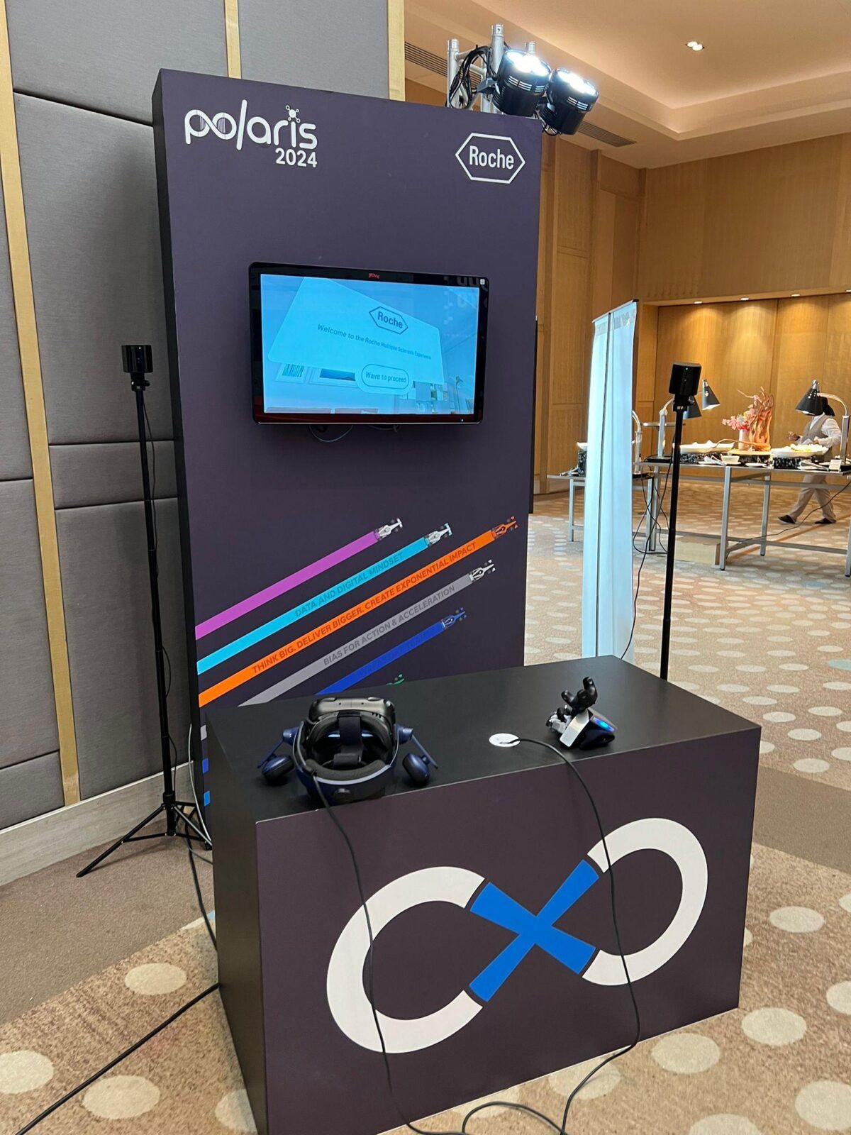 Roche VR – MS simulation